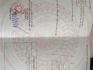 Bán lô đất 2 mặt tiền, vỉa hè rộng, đường ô tô tránh thoải mái  sổ đỏ trao tay