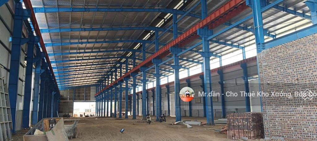 Cho thuê kho xưởng mới 100% 3000m2, pccc tự động ngay khu cn thạch thất, quốc oai, hà nội