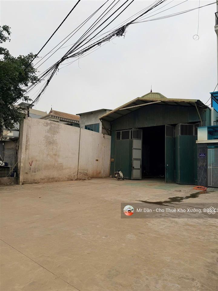 Cho thuê kho xưởng 1600m2 gần khu cn phú nghĩa, chương mỹ, hà nội