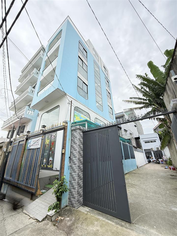 Bán nhà hẻm 574 đường sinco, 225m2 (6.4 x 36m) 6 tầng thang máy, 13 phòng, thiện chí bán