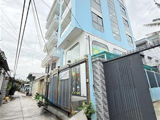 Bán nhà hẻm 574 sinco kinh dương vương, 255m2 (6.4 x 36) 6 tầng thang máy, kết cấu tiện khai thác