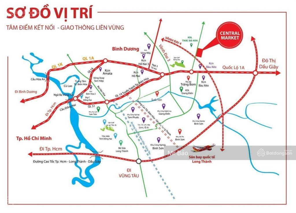 Bán 117,9m2 đất ở đô thị p. trảng bom tp. đồng nai