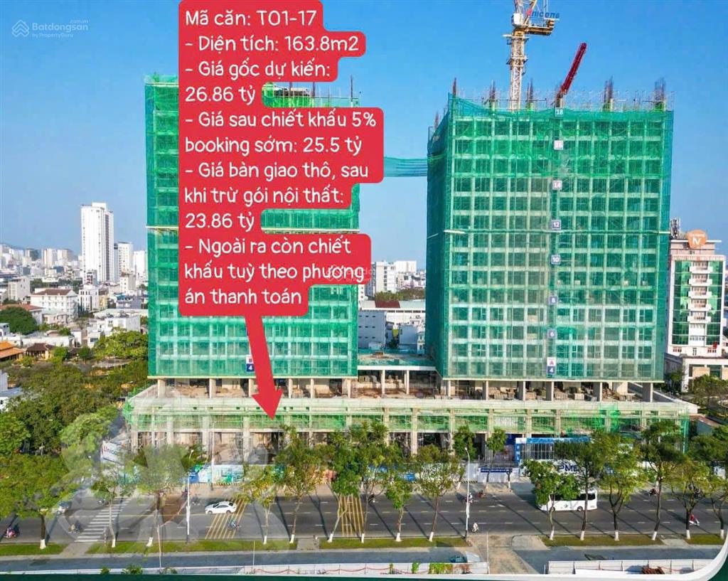 Shophouse khối đế  sun ponte residence  chính thức ra hàng với giá chỉ 4.6 tỷ/căn