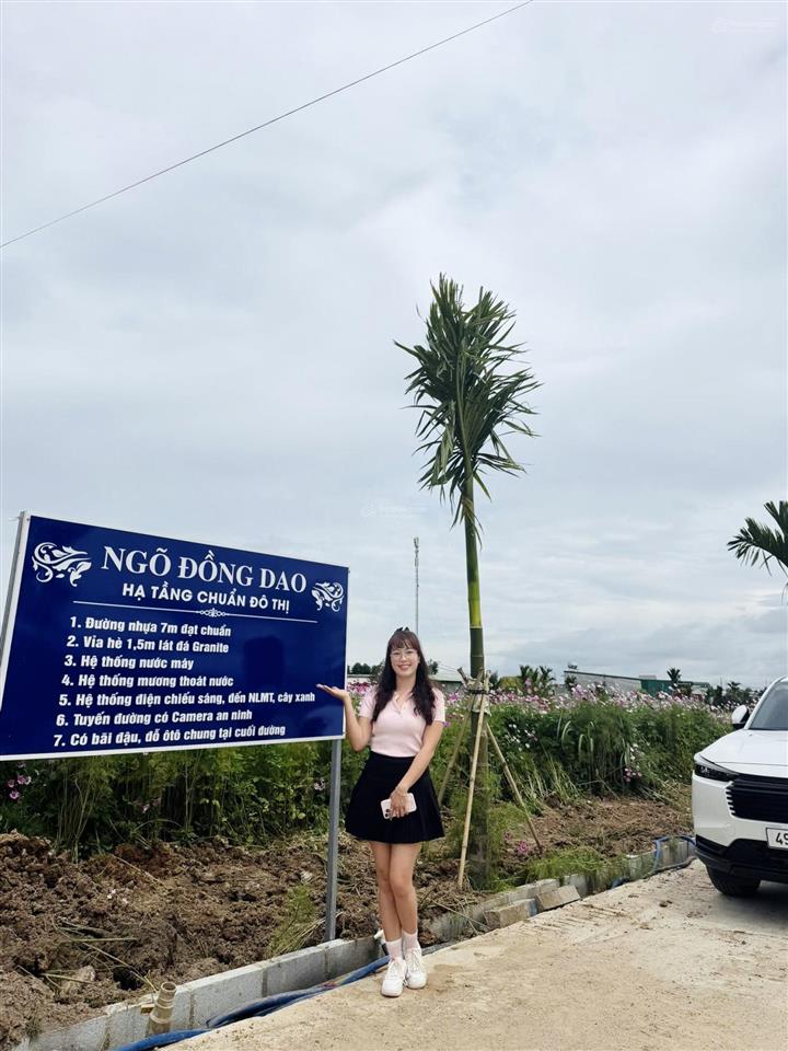 Khu dân cư ngõ đồng dao  gần sân bay liên khương  chuẩn đẹp