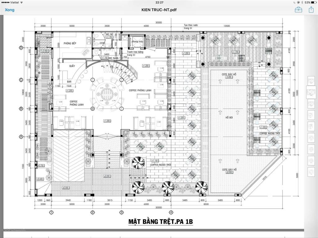 Biệt thự sân vườn cho nhà thô, thích hợp nhà hàng, trường học, phòng khám