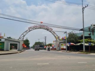 Bán lô đất mặt tiền đường trường sơn  vị trí ngay cổng kcn hòa cầm