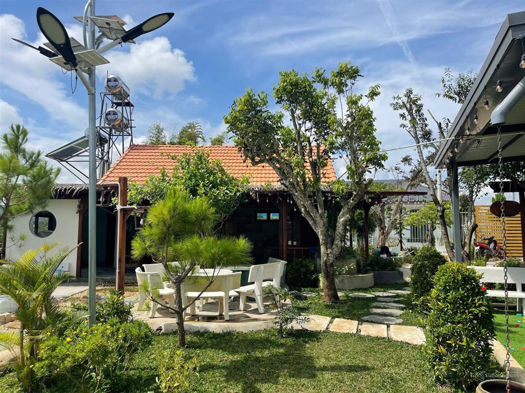 Nhà vườn ven đà lạt 40m mặt tiền view trực diện sông đa nhim