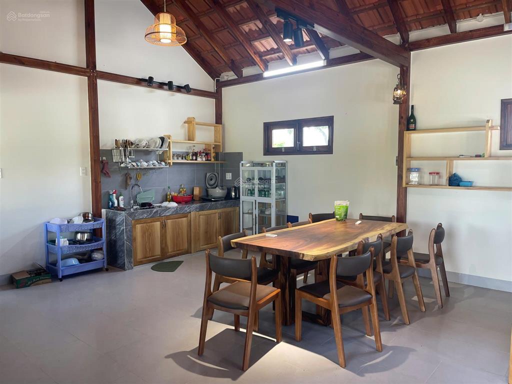 Nhà vườn ven đà lạt 40m mặt tiền view trực diện sông đa nhim