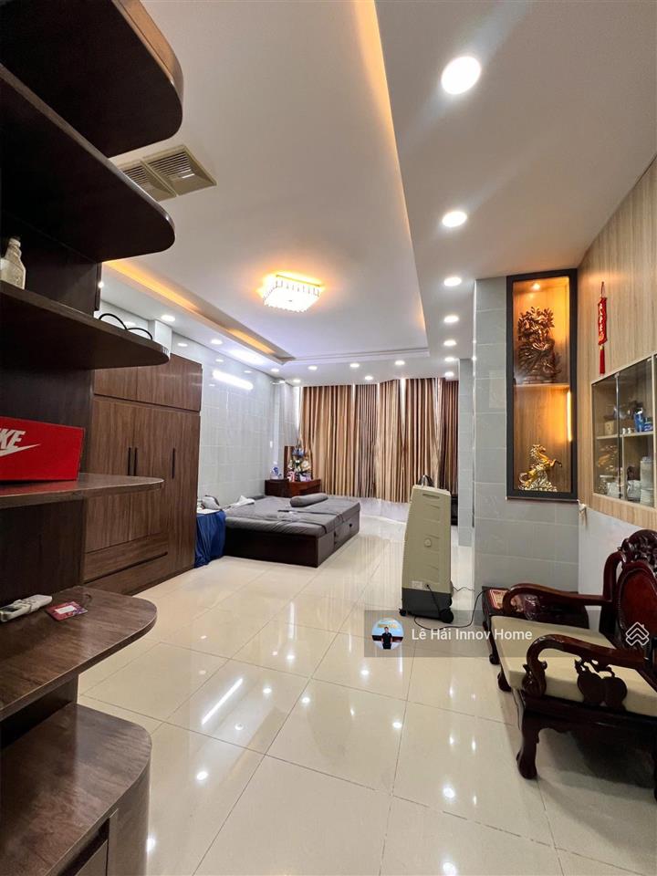 13,5 tỷ  khu 351 lê đại hành  đường nhựa 7m (4.8x16m, 5 tầng, sân thượng) nhà mới full nội thất