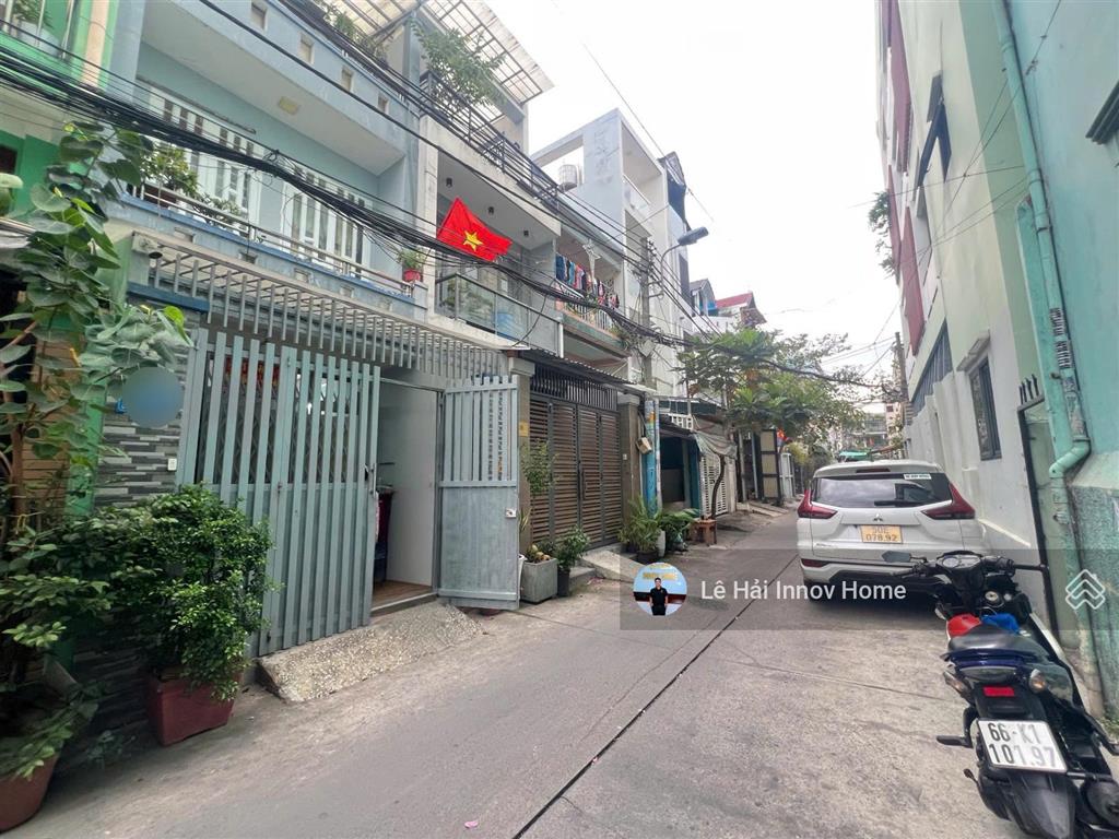 9.8tỷ mặt tiền nội bộ 7m bình thới gần lãnh binh thăng (4x17m, 3 tầng, sân thượng), nhà mới ở liền