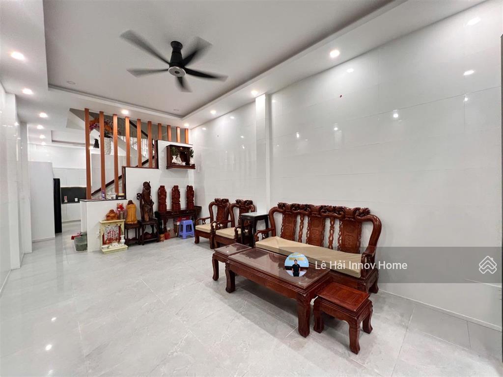 11,5 tỷ  (5x15m, 75m2, 4 tầng) đường nhựa 7m gần công viên lãnh binh thăng  khu dân trí an ninh
