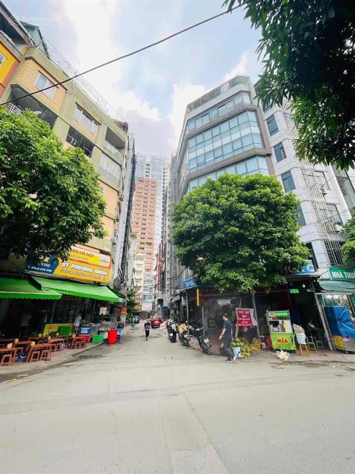 Mặt phố dương khuê nguyễn hoàng, cầu giấy, 8 tầng, mt 8.5m, vỉa hè đá bóng, kinh doanh, nhỉnh 38 tỷ