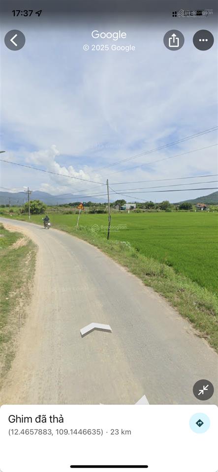 Bán lô đất đẹp, thế đất phong thủy (lưng tựa núi mặt hướng sông sinh tài lộc) thị xã ninh hòa