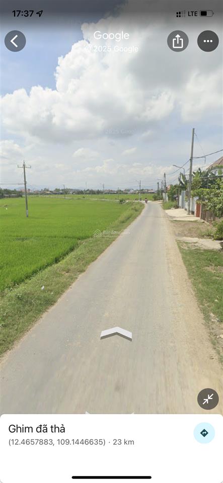 Bán lô đất đẹp, thế đất phong thủy (lưng tựa núi mặt hướng sông sinh tài lộc) thị xã ninh hòa