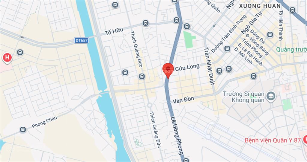 Bán nhà đường lê hồng phong kinh doanh sầm uất, đoạn gần vân đồn giá tốt chỉ 73.5tr/m2