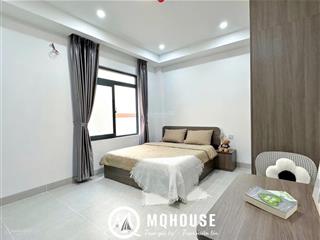 Cho thuê căn hộ studio full nội thất  bàn cờ, quận 3  có cửa sổ, thang máy