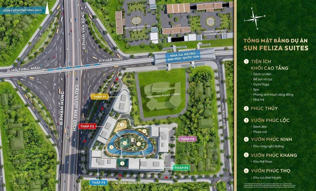 Căn góc 3pn, giá 19.7 tỷ diện tích 122m2,tầng đẹp ngã tư phạm hùng,toà sun feliza cầu giấy view đẹp