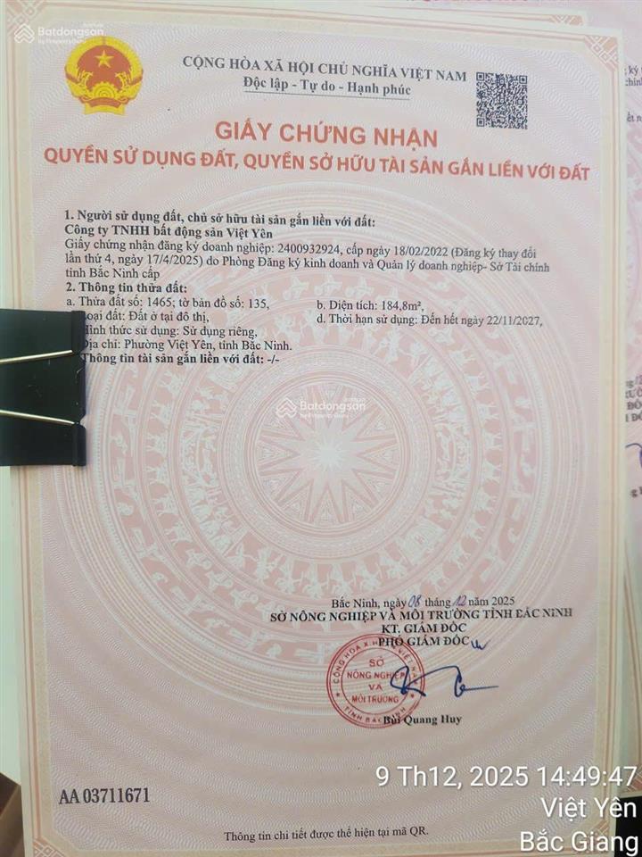 Em có suất ngoại giao liền kề việt yên riverside giá đẹp cho nhà đầu tư