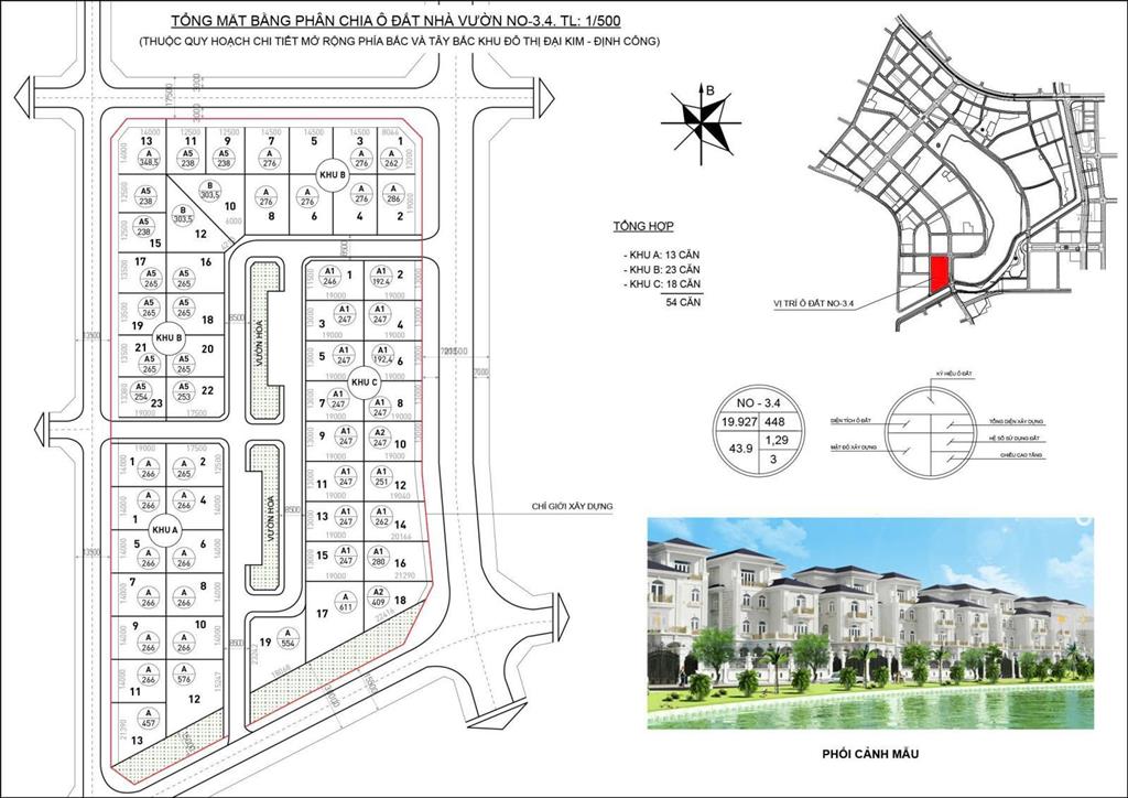 Đất dự án kđt định công mới giá đầu tư chỉ từ 75tr/m2. hợp đồng góp vốn trực tiếp cđt.