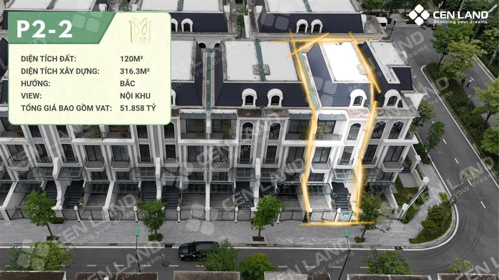 Biệt thự eden residences  ciputra hà nội