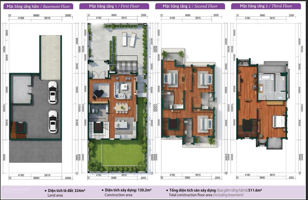 Biệt thự eden residences  ciputra hà nội