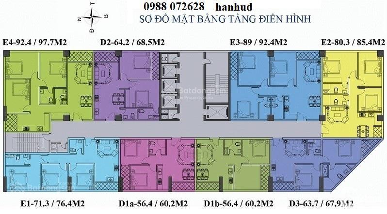 Gia đình mình bán căn hộ 3pn khu nam cường  gần trường newton giá 7,5 tỷ