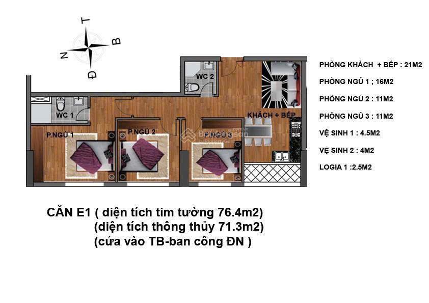 Bán quỹ căn hanhud kí trực tiếp chủ đầu tư diện tích từ 23 ngủ