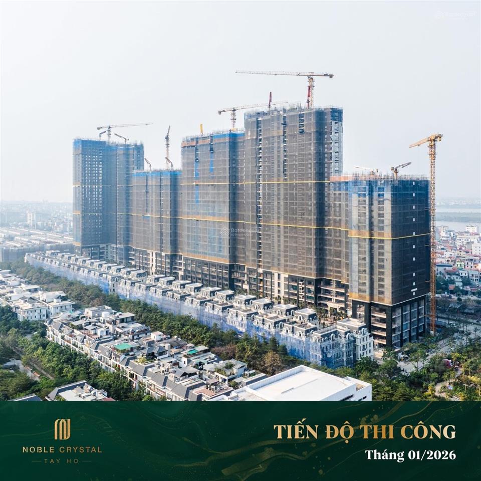 Bán căn duplex 3pn tầng cao view sông hồng .giá tốt tại noble crystal vào tiền 40% ký hđmb