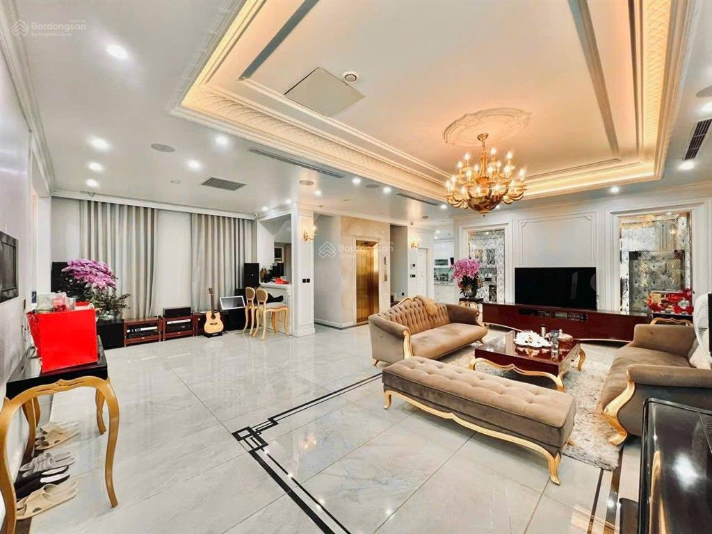Đơn lập góc pari 405m2 giáp công viên view bể bơi thang máy full nội thất chỉ 59 tỷ
