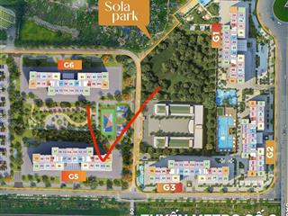 Chính chủ bán 3x.08a 54m2 tòa g5 sola park chỉ 3,75 tỷ có bớt nếu thiện chí