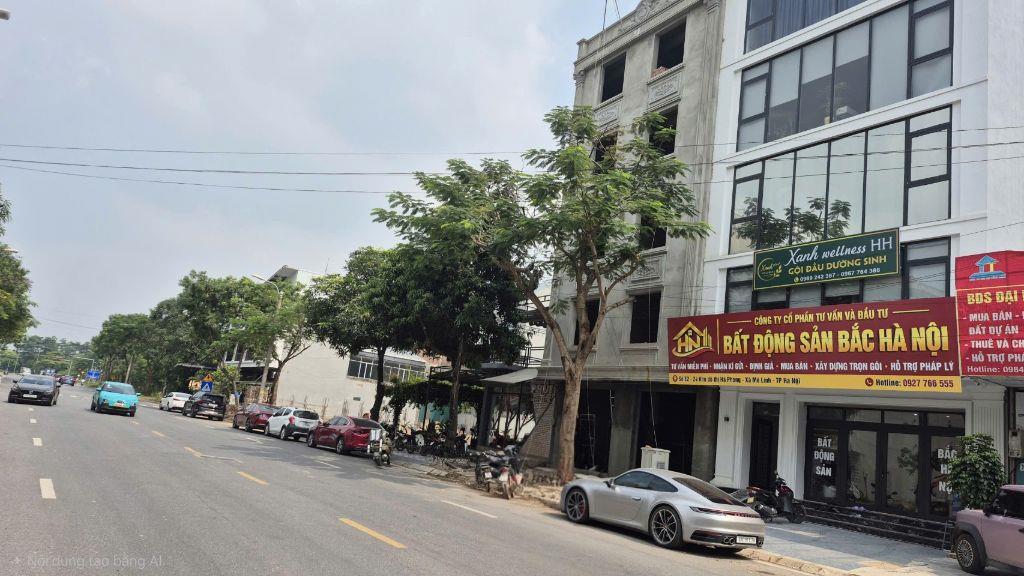 Chủ vỡ Bank giảm giá sâu LK Mặt đường 24 KĐT Hà Phong kinh doanh xuyên ngày đêm. + Nhà: 160m xây 5 tầng mặt tiền 8m vỉa 