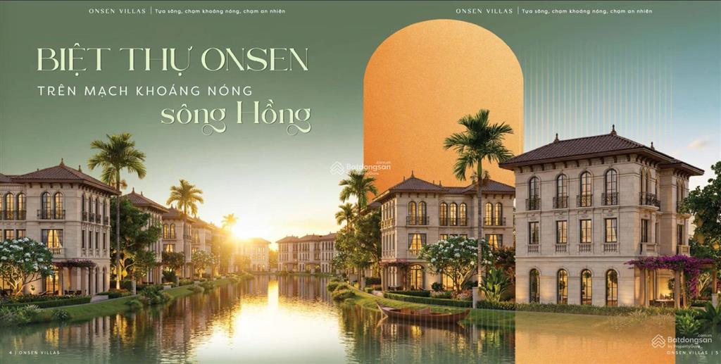 Mở bán bt đơn lập 300m² có khoáng nóng, chính sách khủng an tâm mua nhà 5 năm tại alluvia city