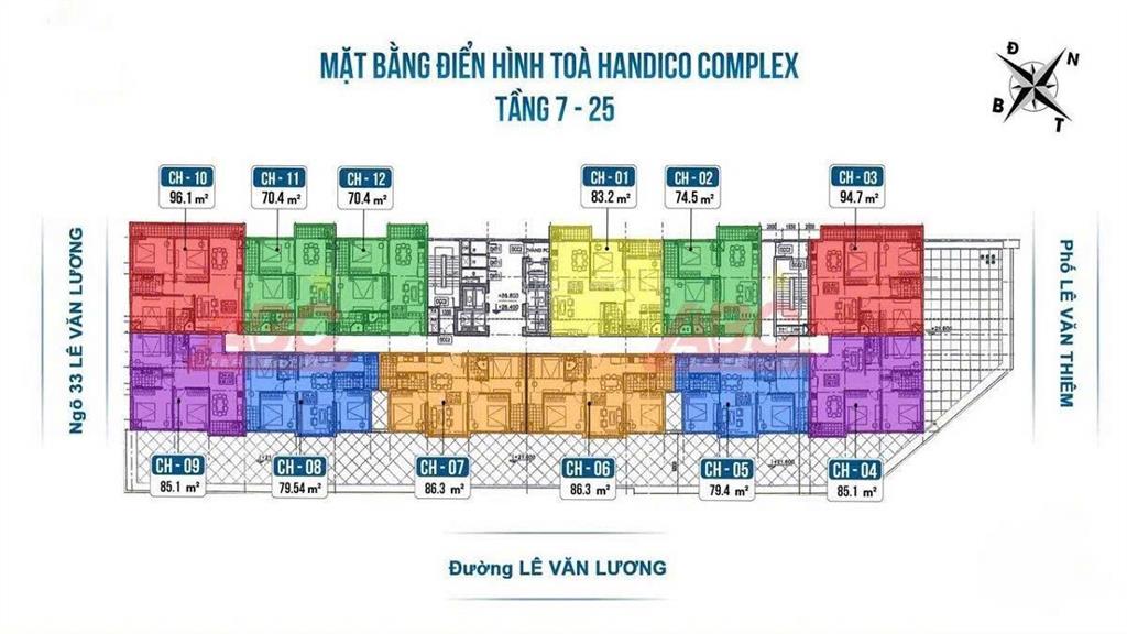 Quỹ ngoại giao tầng trung đẹp 33 lê văn lương giá tốt, ký chuyển nhượng luôn