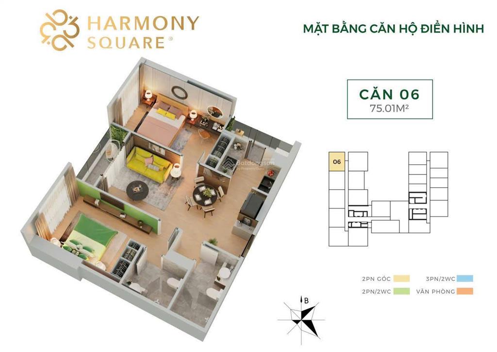 Bán căn hộ 01 3pn diện tích 91,3m2 giá 8,4 tỷ bao phí.  0971 288 ***