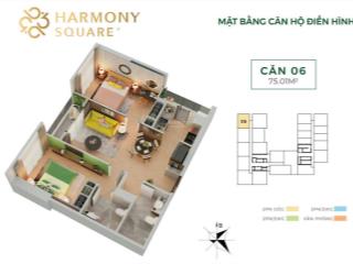 Bán căn hộ 01 3pn diện tích 91,3m2 giá 8,4 tỷ bao phí.  0971 288 ***