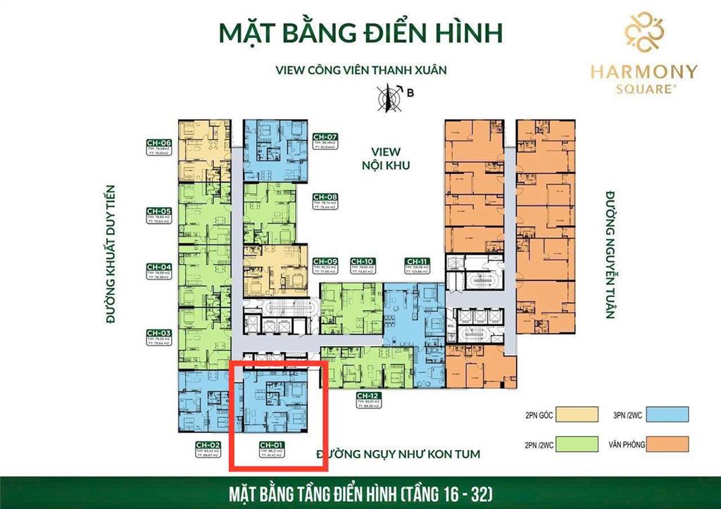 Bán căn hộ 01 3pn diện tích 91,3m2 giá 8,4 tỷ bao phí.  0971 288 ***