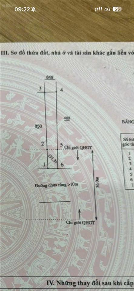 Chấn động  siêu phẩm  đất mặt đường bà thìn  full thổ cư  lô duy nhất  cực hiếm