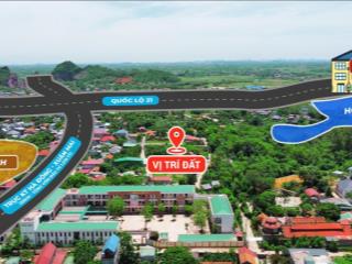 Đất hà nội chỉ từ 1,4 tỷ  cơ hội hiếm đất ngay ql21  giá phù hợp thị trường 20%  mua 1 tặng 1