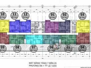 Cần bán suất ngoại giao căn 70,5m chung cư handico complex 33 lê văn lương giá chỉ 110tr/m2