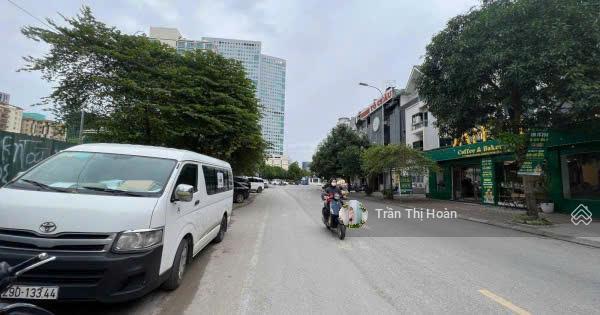 Bán nhà mặt phố nguyễn như uyên  nguyễn chánh, cầu giấy. diện tích sổ 96m² mặt tiền 6m giá 5x tỷ