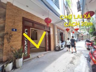Chính chủ cho thuê nhà kề chợ lai xá, ô tô đỗ cửa,cách quốc lộ 32 chỉ 80m tại thôn lai xá, hoài đức
