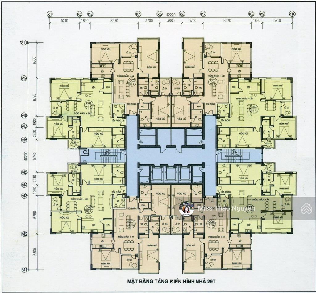 Bán căn hộ 29t khu đt đông nam trần duy hưng. dt 155m2 tk 3 ngủ 3wc nội thất cơ bản giá siêu rẻ