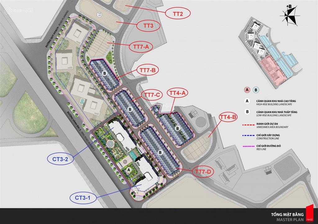 Bán biệt thự 142.9m2 view chung cư, vườn hoa, đẹp nhất dự án đại kim hacinco xây 5 tầng, 0977 917 ***