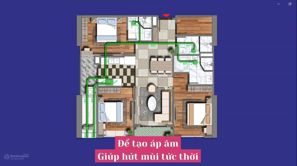 Suất ng cán bộ 3pn 97m² đông nam, giá tham khảo tốt trong khu vực 1 tỷ  cơ hội vàng để đầu tư
