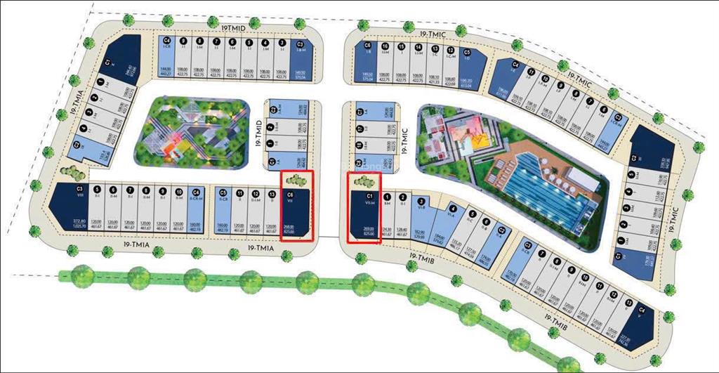 Quỹ căn chuyển nhượng the manor central park shophouse, liền kề, biệt thự giá cực tốt