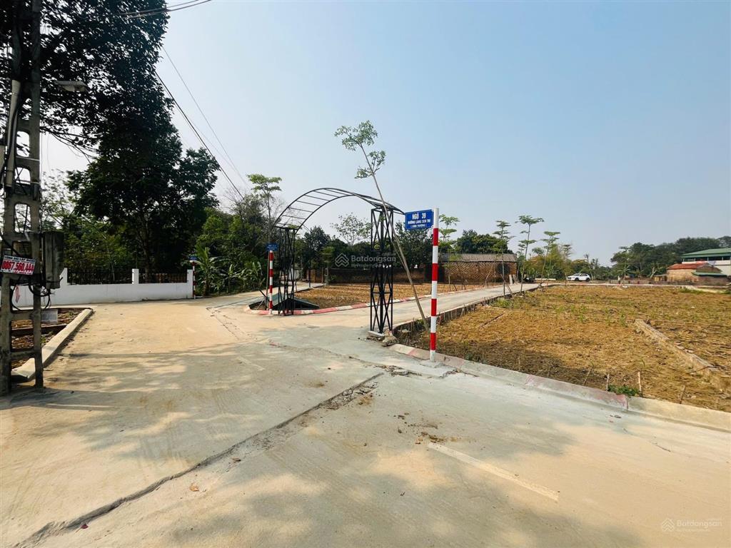 A306. bán gấp! đất 2 mặt đường sen trì  bình yên | 60,4m2  gần cnc hòa lạc