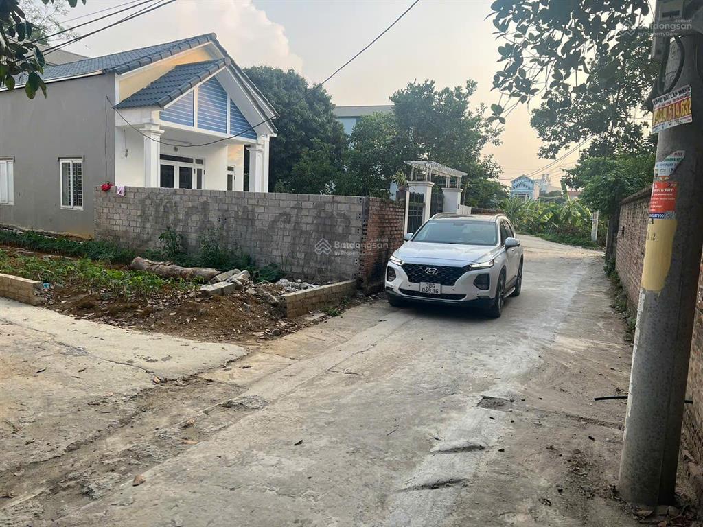A277 bán lô góc tân xãhòa lạc | 110m² full thổ cư 2 mặt tiền thoáng | đất nền hòa lạc gần đh fpt.