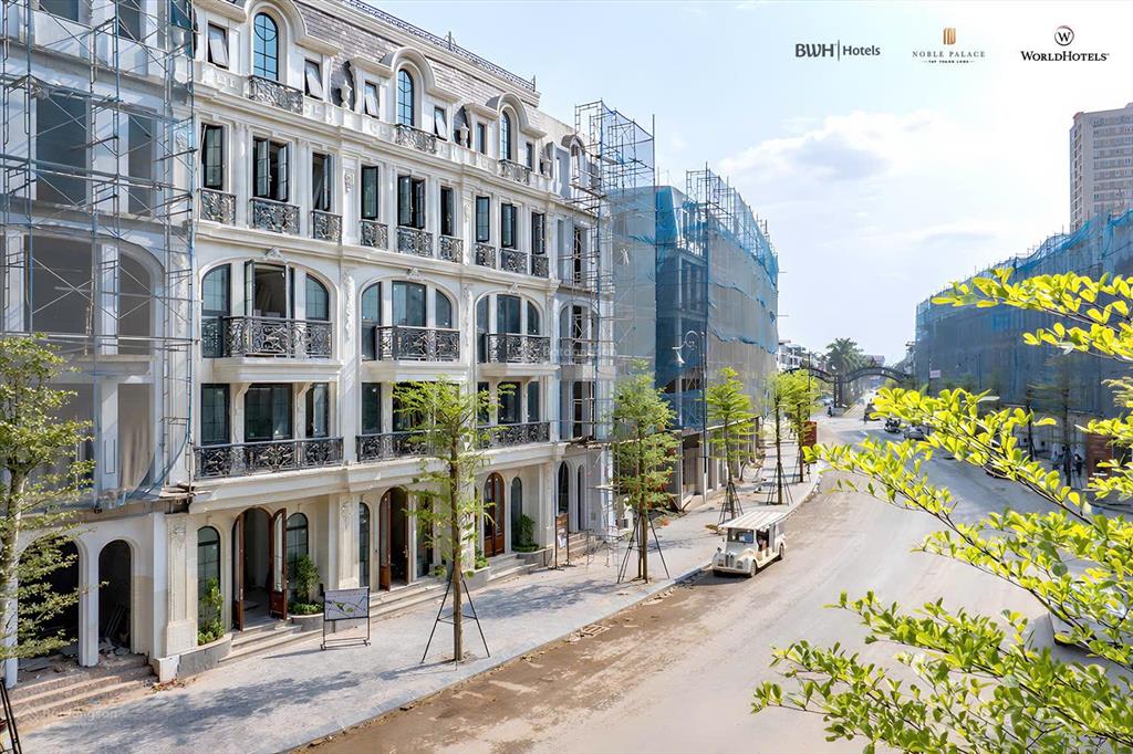 [độc quyền] bán nhanh nhà phố hoa hậu 4 tầng mặt đường tây thăng long, mặt tiền 5m, 206m2 sử dụng