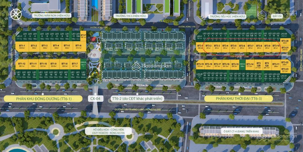 Bán gấp biệt thự 5pn, 5wc tại avenue garden, tây thăng long, 47 tỷ, 189m2 0944 040 ***