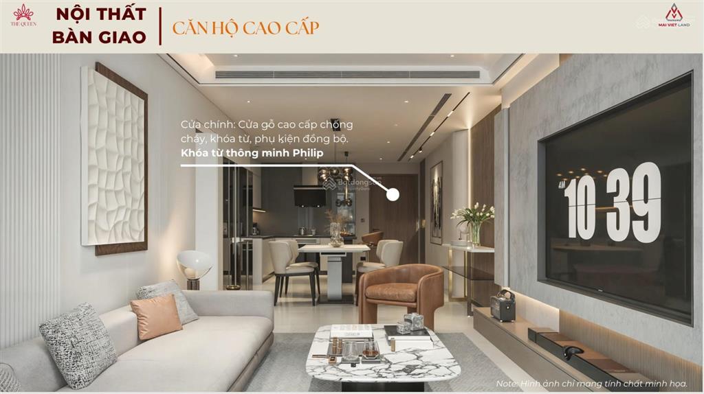 Quỹ căn đẹp the queen 360 giải phóng giá chỉ từ 90 tr/m2 , full nội thất cao cấp, sắp nhận nhà.